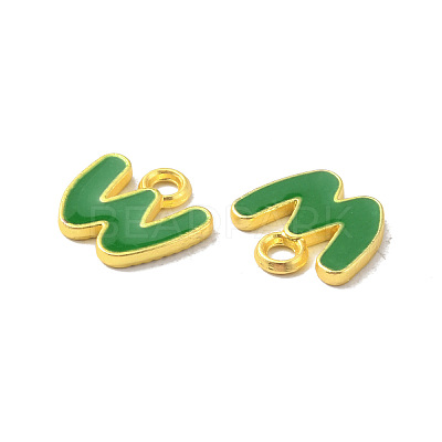 Alloy Enamel Pendants ENAM-P247-01MG-W-1