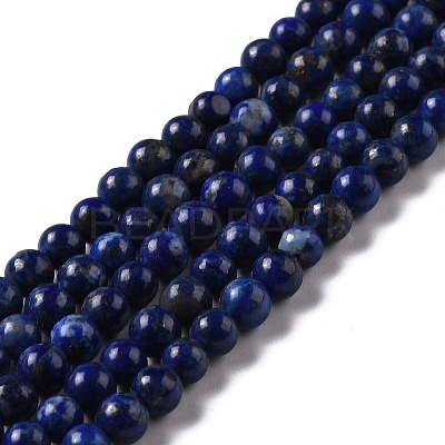 Natural Lapis Lazuli Beads Strands X-G-F561-5mm-G-1