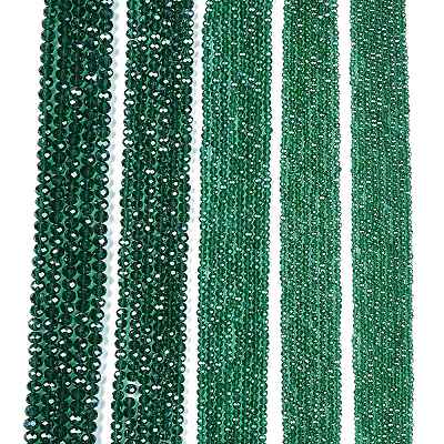 Electroplate Glass Beads Strands EGLA-A044-T6mm-A18-1