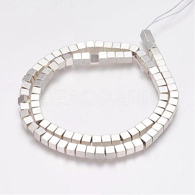 Non-Magnetic Synthetic Hematite Bead Strands G-G652-14S-1