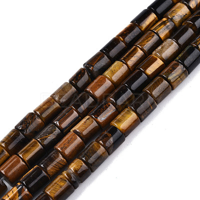 Natural Tiger Eye Beads Strands G-N326-150-B02-1