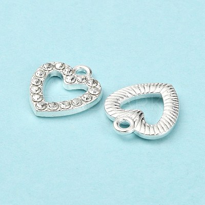 Alloy Rhinestone Charms ALRI-Q065-78S-1