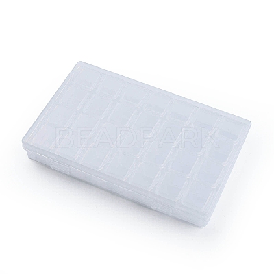 Rectangle Polypropylene(PP) Bead Storage Containers CON-N012-09A-1