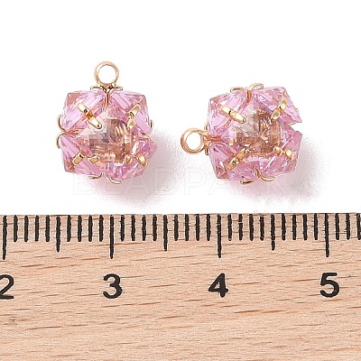 Glass Charms KK-B100-50G-01-1