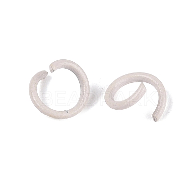 Spray Painted Iron Open Jump Rings IFIN-T017-04C-19-1