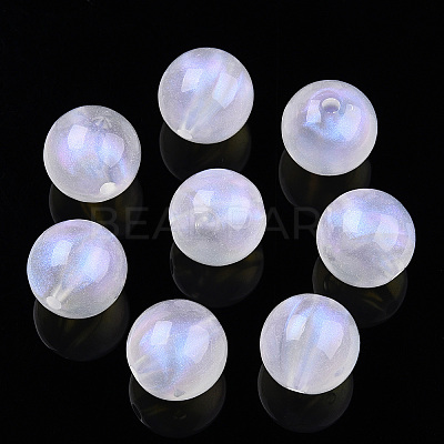Transparent Acrylic Beads OACR-N008-108D-01-1