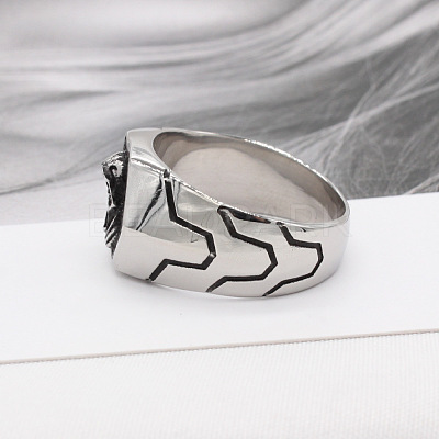 316L Surgical Stainless Steel Finger Rings for Men FS-WG2869D-04-1
