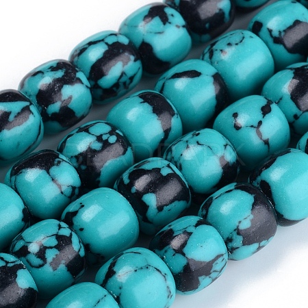Synthetic Turquoise Beads Strands G-E266-09A-01-1