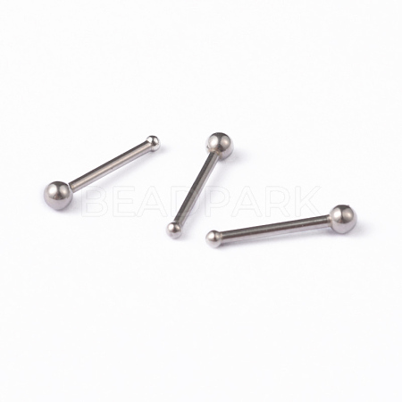 304 Stainless Steel Nose Studs AJEW-L056-24P-1