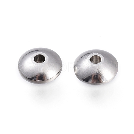 Non-Tarnish 202 Stainless Steel Spacer Beads X-STAS-L232-070C-P-1