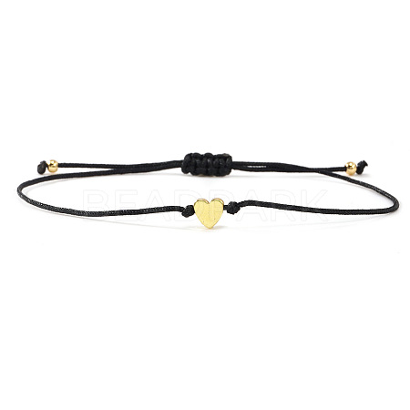 Valentine's Adjustable Braided Polyester Cord Bracelets GM2838-6-1