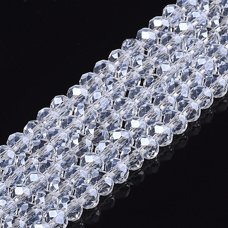 Electroplate Glass Beads Strands EGLA-A034-T3mm-A08-1
