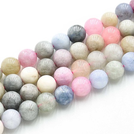 Natural Quartz Beads Strands G-N355-8mm-74-1