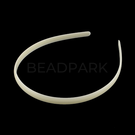 Plain Headwear Hair Accessories Plastic Hair Band Findings OHAR-S186-03-1