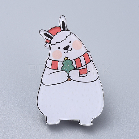 Acrylic Safety Brooches JEWB-D006-A11-1