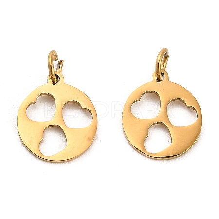 304 Stainless Steel Charms STAS-D050-07G-04-1