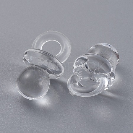 Clear Acrylic Pendants X-PL003-1
