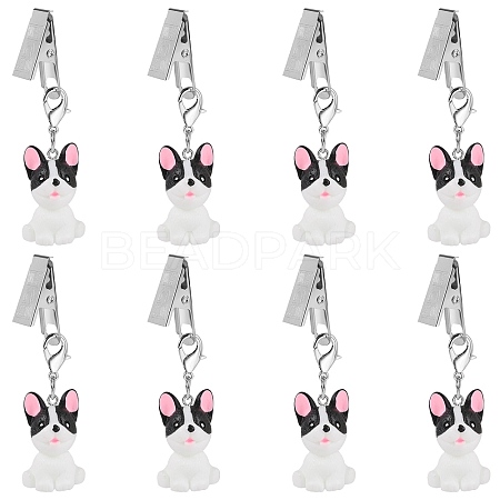 8Pcs Dog Resin Tablecloth Weights HJEW-SW00128-04-1
