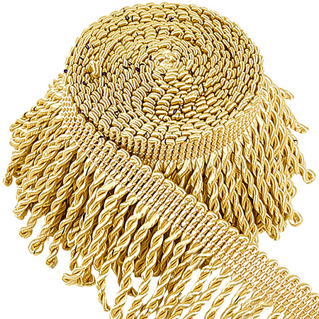 5 Yards Polyester Twist Tassel Ribbons OCOR-WH20005-39C-1