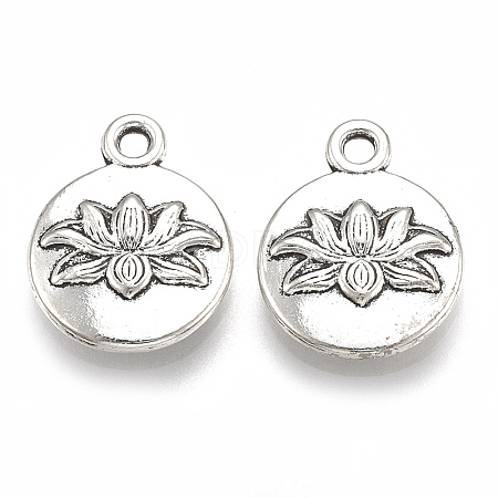 Tibetan Style Alloy Pendants TIBE-S314-33AS-LF-1