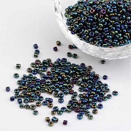 12/0 Iris Round Glass Seed Beads X-SEED-A009-2mm-605-1