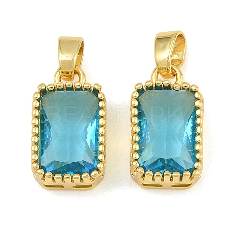 Brass & Glass Pendants LS-GL-CBA96FD-02G-08-1