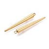 304 Stainless Steel Pendants STAS-T075-22E-G-2