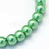 Baking Paint Glass Pearl Bead Strands HY-Q003-3mm-69-2