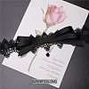 Polyester Flower Lace Bowknot Choker Necklaces for Women FS-WGE4196-01-2