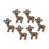 Tibetan Style Alloy Pendants X-MLF11052Y-NF-1