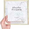 Glass Picture Frame with Iron Easel AJEW-WH0021-58A-3