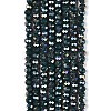 Electroplate Glass Beads Strands EGLA-A044-P3mm-B12-2