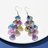 430 Stainless Steel Shell Shape Dangle Earrings EJEW-A137-03P-05-1
