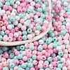Opaque Acrylic Beads OACR-H118-07B-07-1