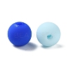 Rubberized Style Imitated Silicone Acrylic Beads X1-MACR-D029-01K-2