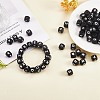 108 Pcs White Cube Silicone Beads Letter Number Square Dice Alphabet Beads with 2mm Hole Spacer Loose Letter Beads for Bracelet Necklace Jewelry Making JX438B-6