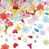 230Pcs 6 Styles Transparent Acrylic Beads OACR-TA0004-39-3
