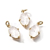 Brass Charms KK-Q043-06G-03-1