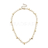 (Jewelry Parties Factory Sale)Brass Beaded Necklaces NJEW-JN03040-2