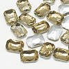 Pointed Back Glass Rhinestone Cabochons RGLA-T079-6x8mm-04-1