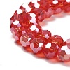 Transparent Glass Beads EGLA-A035-T8mm-B01-3