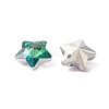 Electroplate Glass Charms GLAA-H104-A-3