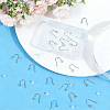 300Pcs 316 Surgical Stainless Steel Earring Hooks STAS-BBC0010-62P-7