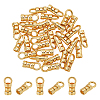 30Pcs Brass Cord Ends FIND-GA0007-40-1