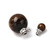 Natural Tiger Eye Perfume Bottle Pendants GG-CBA7610-02P-05-2