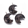 Natural Obsidian Tree of Life Wire Wrapped Pendants LS-G-L520-E03-R-NF-1
