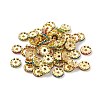 Grade A Brass Rhinestone Spacer Beads RSB160NFG-1