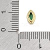 Brass Pave Cubic Zirconia Cabochons CU-CBA30E8-02G-03-3