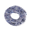 Natural Iolite Beads Strands X-G-N342-32-3