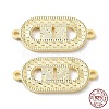 925 Sterling Silver Connector Charms STER-C003-24G-1